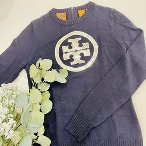 Tory Burch Logo Sweater